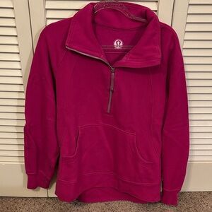 Oversized Scuba Lululemon  Half-Zip Pullover M/L